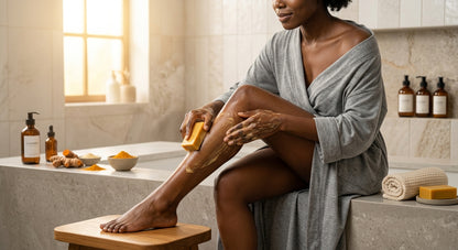 Transform Your Skin with Our Turmeric Cleanser & Soap Set - Powerful Kojic Acid Formula for Blackhead Elimination, Oil Control, and Acne Scar Reduction!